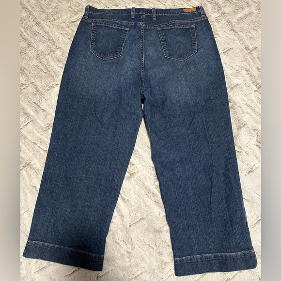 Eddie Bauer Women’s Tall Femme Grande Pants Blue Jeans Size 18T - Picture 12 of 13